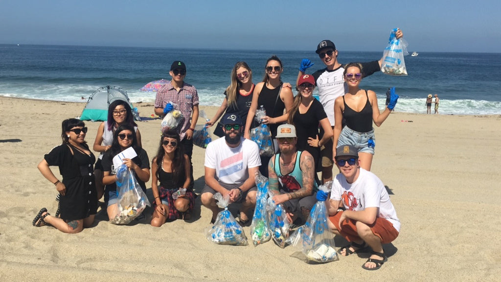DIFF Charitable Eyewear Beach Clean-Up