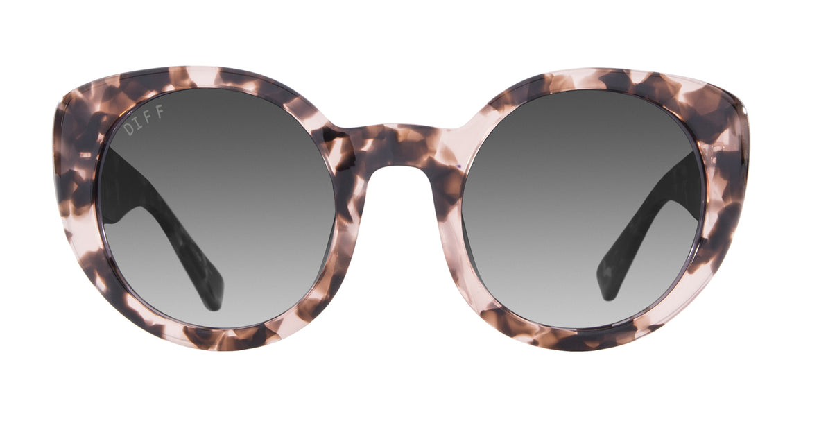 Luna Polarized Round Sunglasses | DIFF Eyewear display picture 2