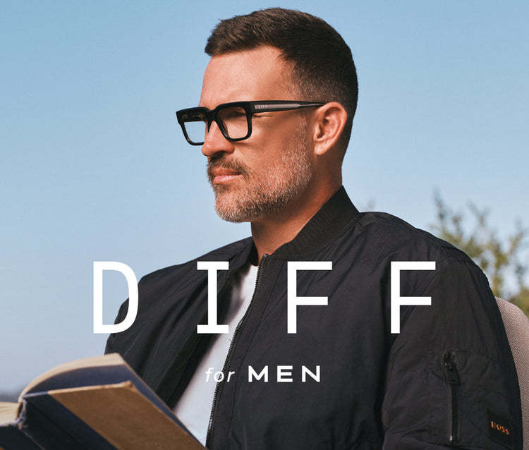 diff eyewear for men prescription glasses collection