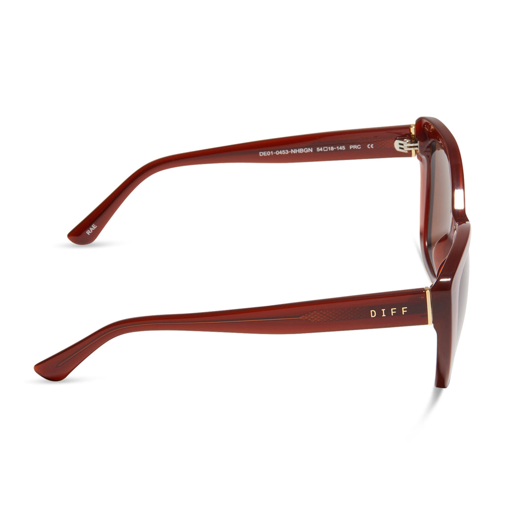 Rae Nutshell + Brown Sunglasses DIFF Eyewear