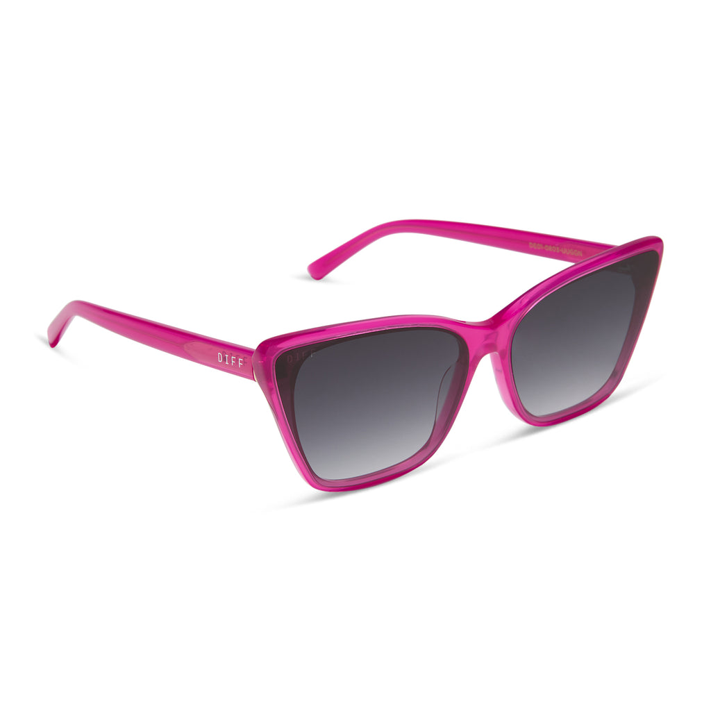 Alina Cat Eye Sunglasses | Bright Tulip & Grey Gradient  display picture 1
