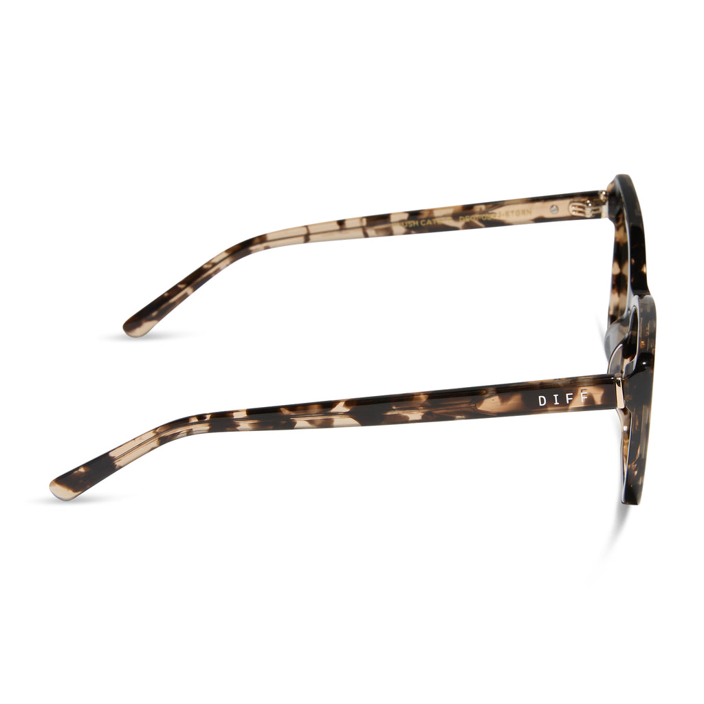 Alina Cateye Sunglasses | Espresso Tortoise & Grey | DIFF Eyewear
