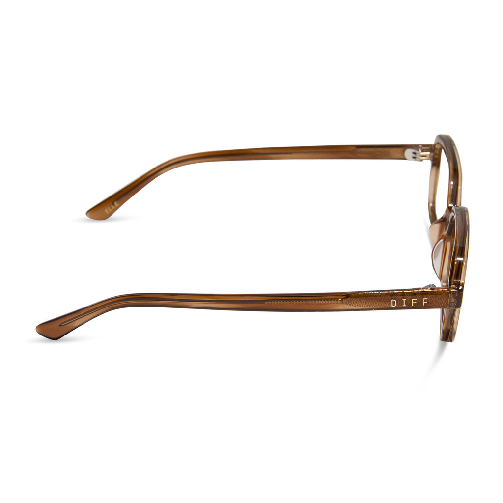 Aspyn Ovard Elle Square Glasses | Tortoise | DIFF Eyewear