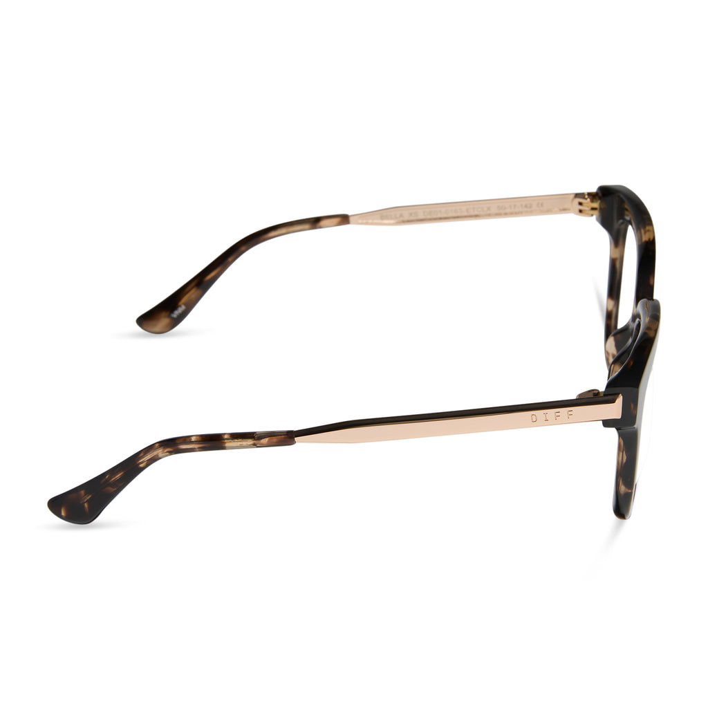 Bella XS Square Glasses | Espresso Tortoise | DIFF Eyewear