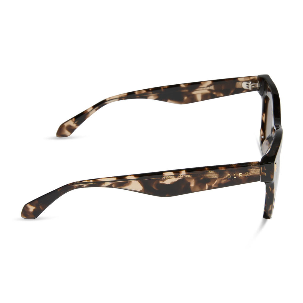 Bradley Cateye Sunglasses | Espresso Tort & Brown Gradient | DIFF
