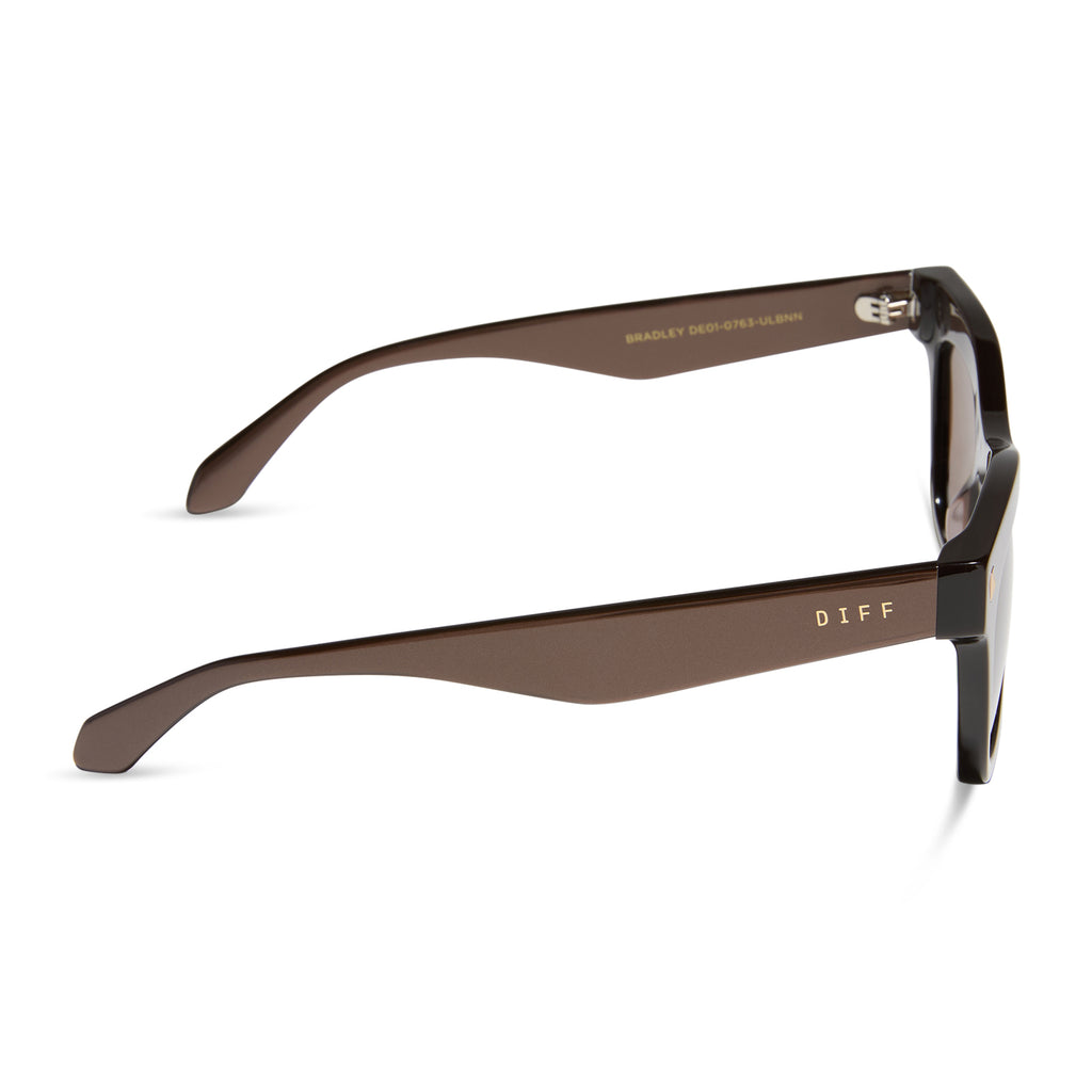 Bradley Cateye Sunglasses | Moscow Mule & Brown | DIFF Eyewear