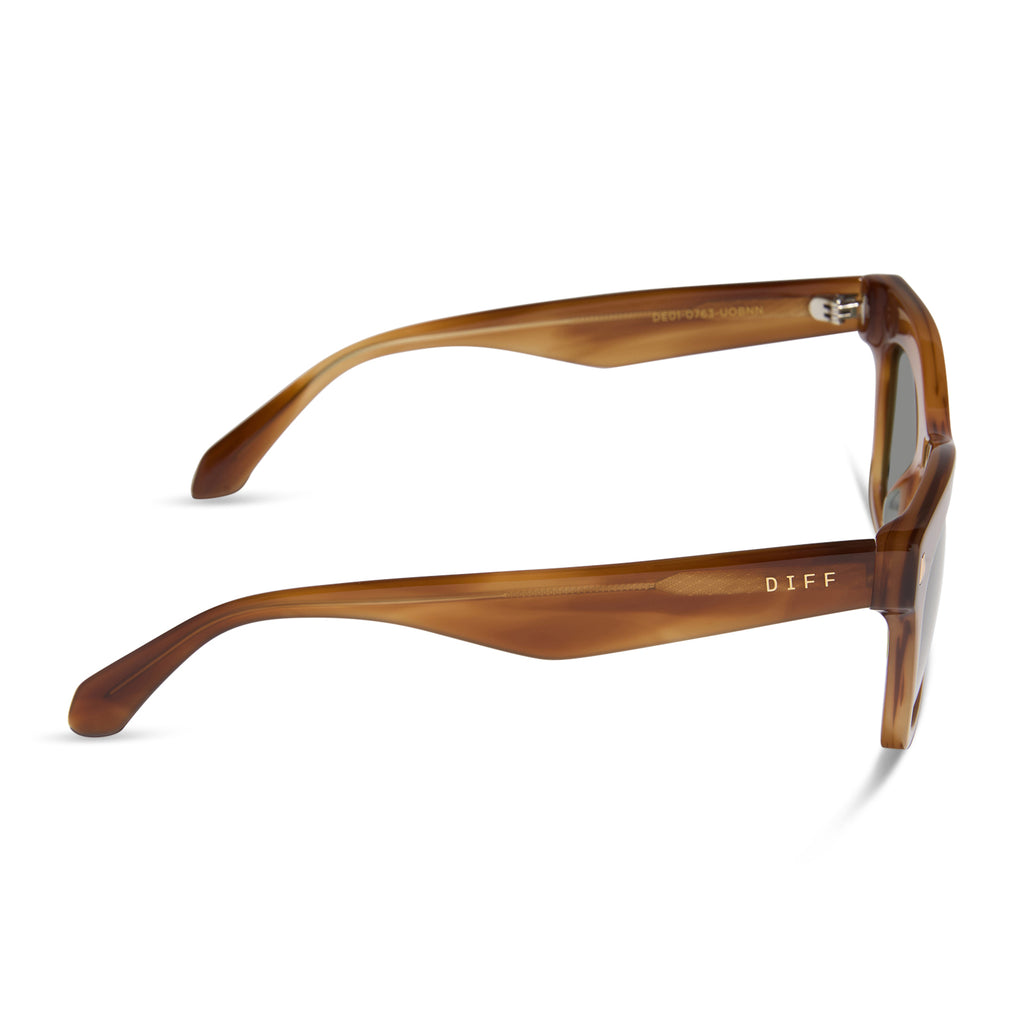 DIFF Eyewear Morgan - Tawny Tortoise Brown Sunglasses