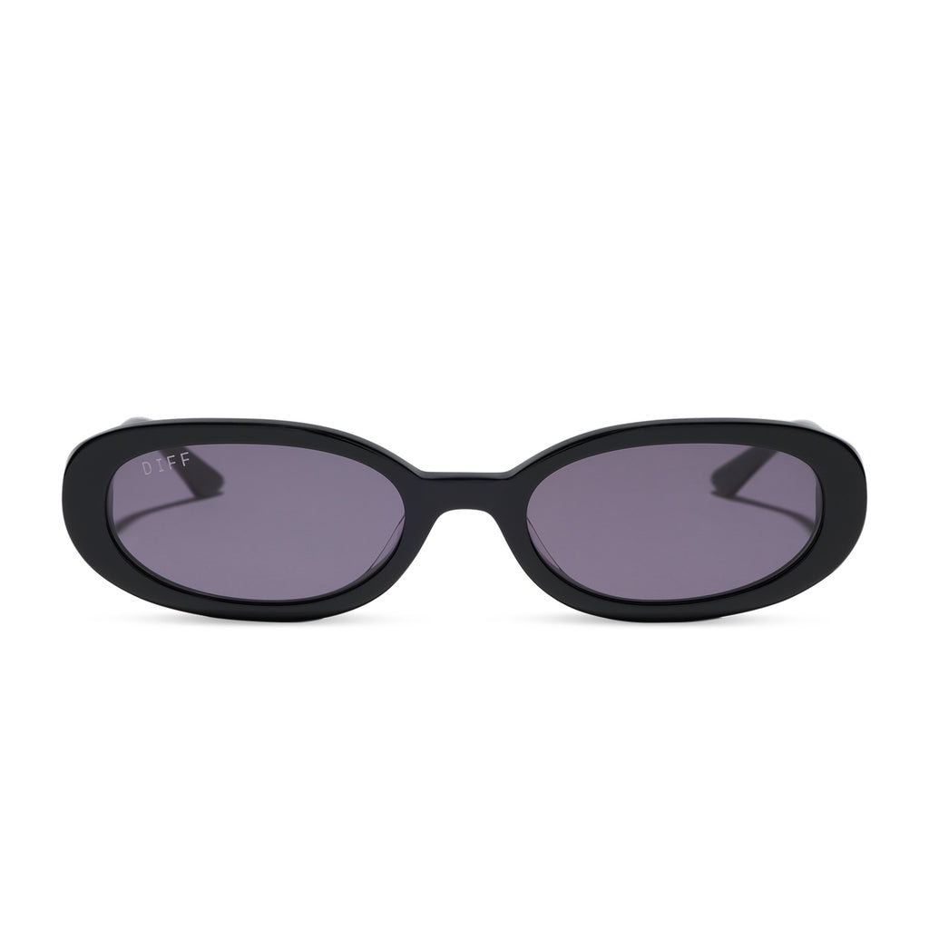 Diff Sunglasses - Black & White Tortoise with Purple Lenses Azalea - Galaxy Tortoise Polarized – Shady Rays® | Polarized  main image 3