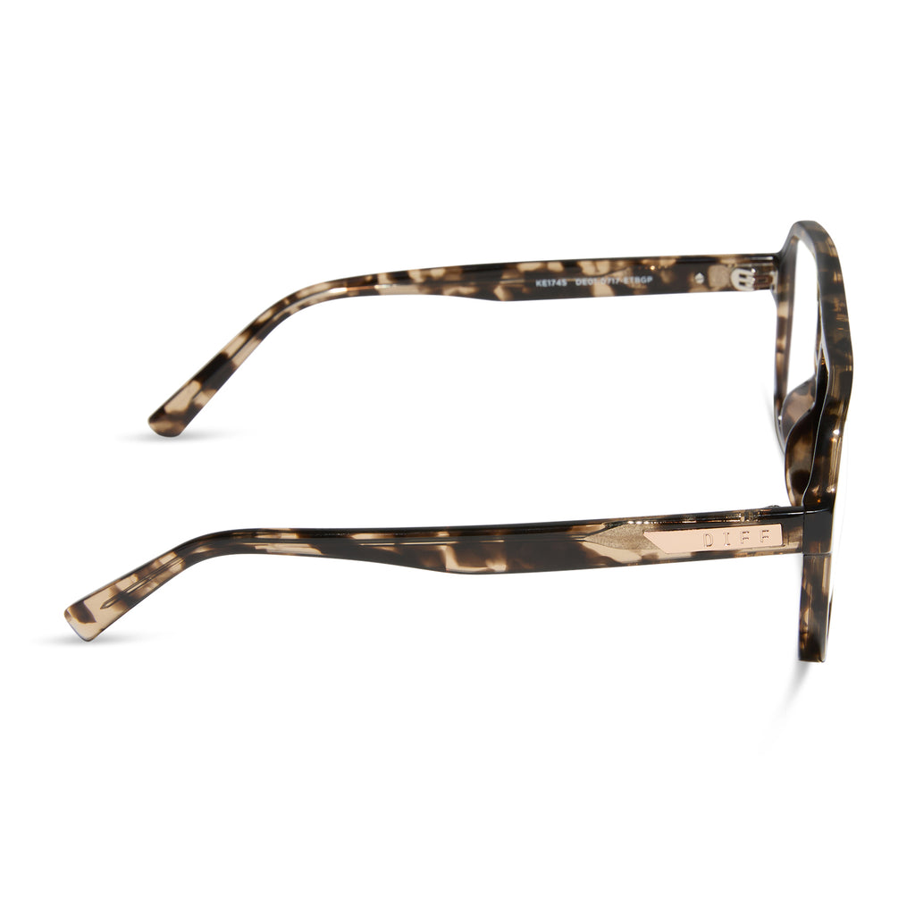 カメオ Cameron Navigator Glasses | Espresso Tortoise | DIFF Eyewear
