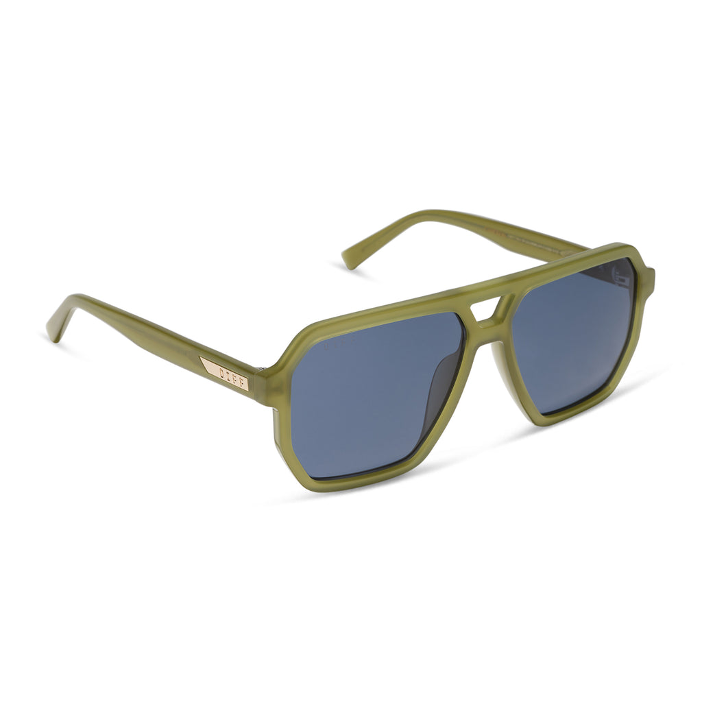 Cameron Navigator Sunglasses | Sweet Pea & Grey | DIFF Eyewear