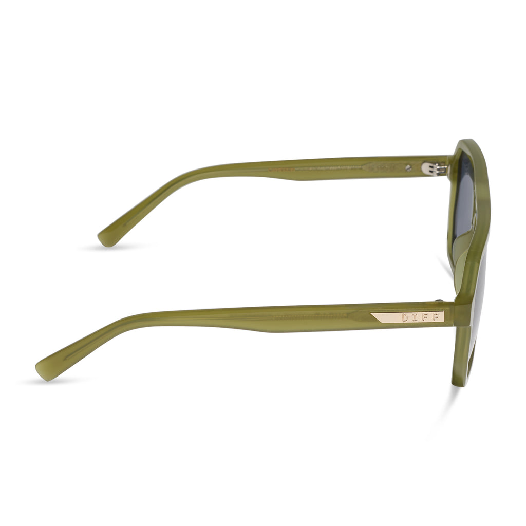 Cameron Navigator Sunglasses | Sweet Pea & Grey | DIFF Eyewear