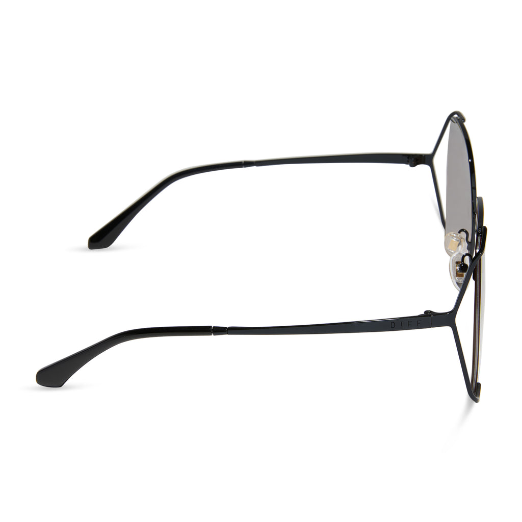 Donna IV Square Sunglasses | Black & Twilight Gradient  display picture 3