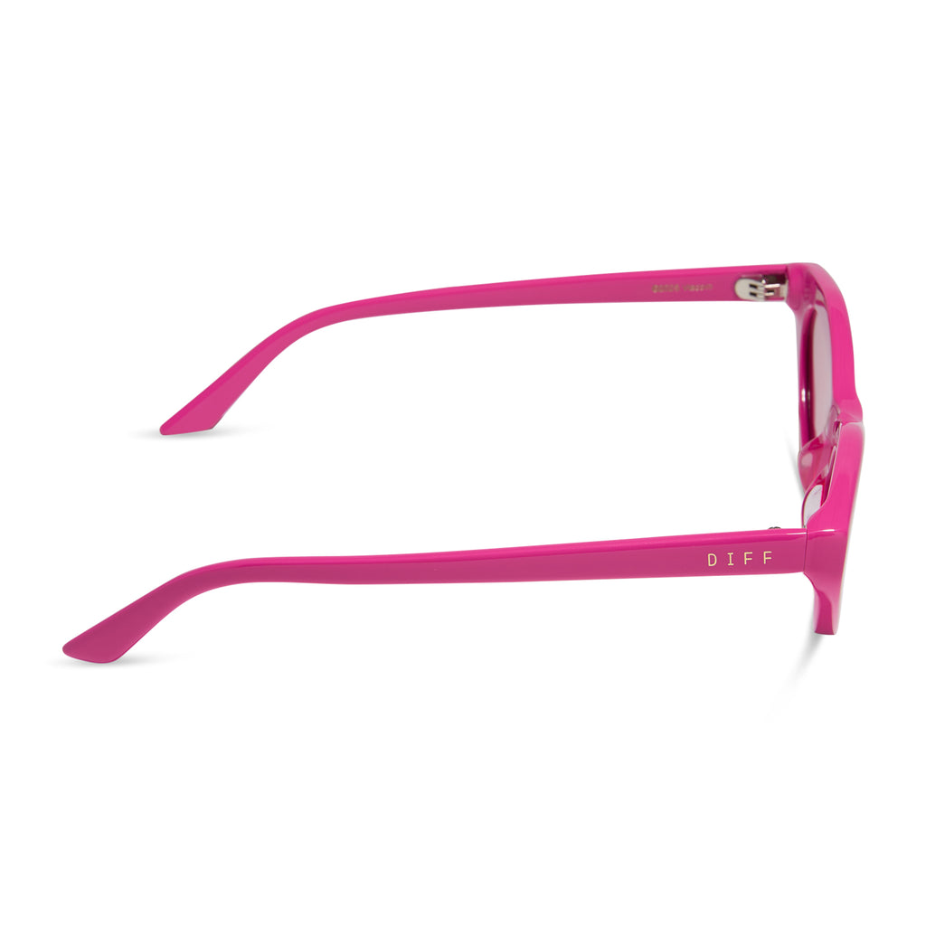 Emily In Paris Emily 2.0 Sunglasses | Pink & Pink | DIFF Eyewear