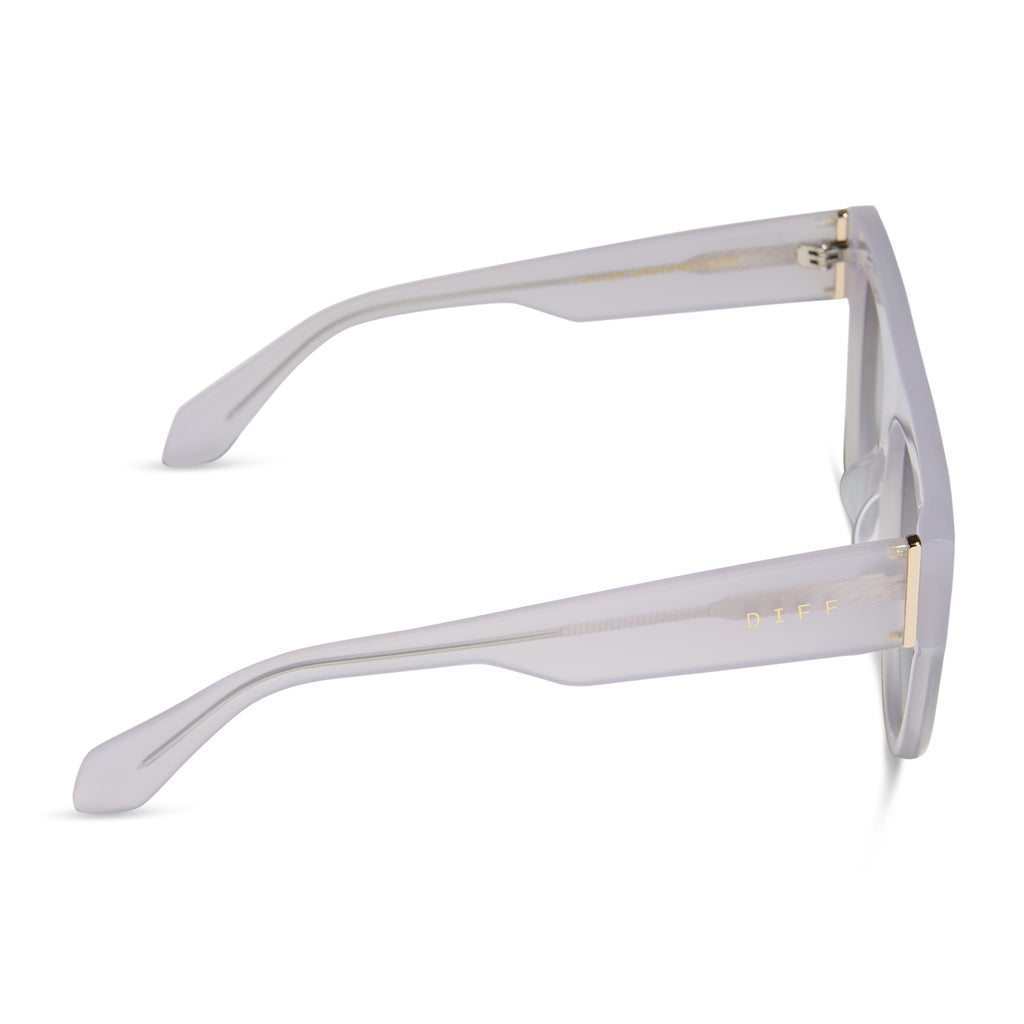 Georgie Square Sunglasses | Thistle & Grey Gradient | DIFF  display picture 3