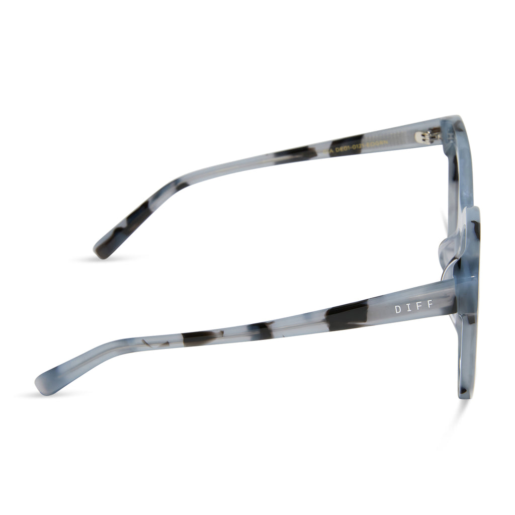 Diff Eyewear Tortoise Shell Blue Sunglasses Diff Eyewear | Accessories | Diff Eyewear Blue And Tortoise  main image 4