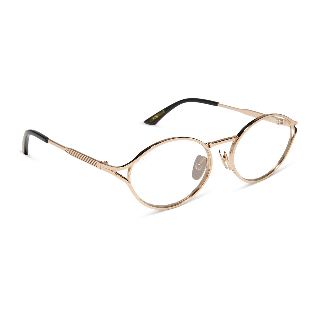 Jessie James Decker Limoncello Sunglasses | Gold & Brown | DIFF