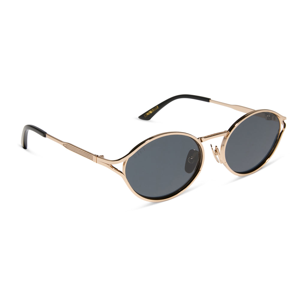 Jessie James Decker Limoncello Sunglasses | Gold & Grey  display picture 2