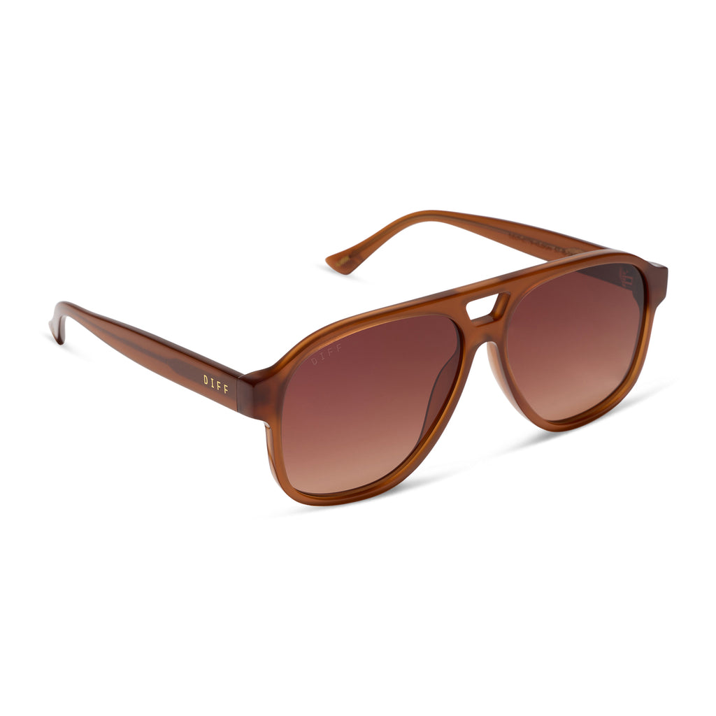 Jessie James Decker Nash Sunglasses | Milk Caramel & Brown | DIFF