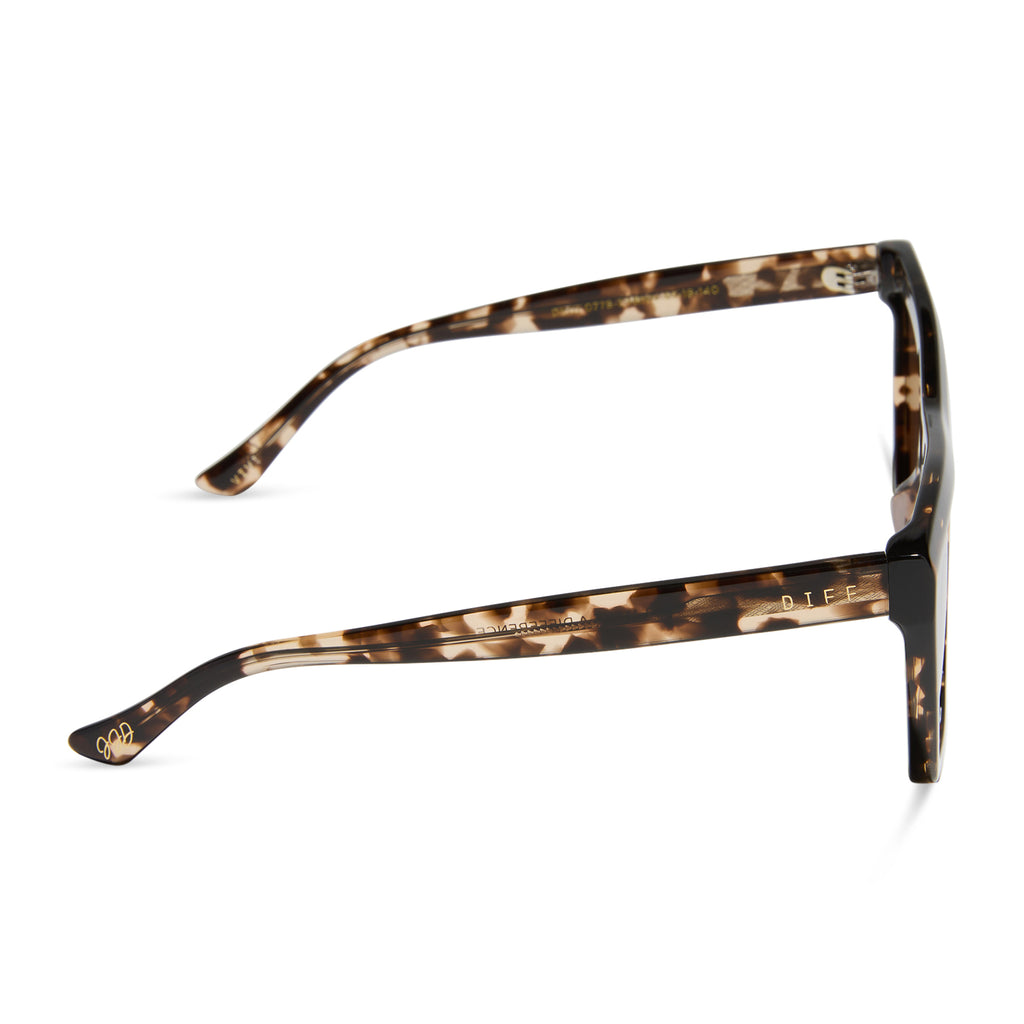 Jessie James Decker Vivi Sunglasses | Espresso Tort & Brown | DIFF