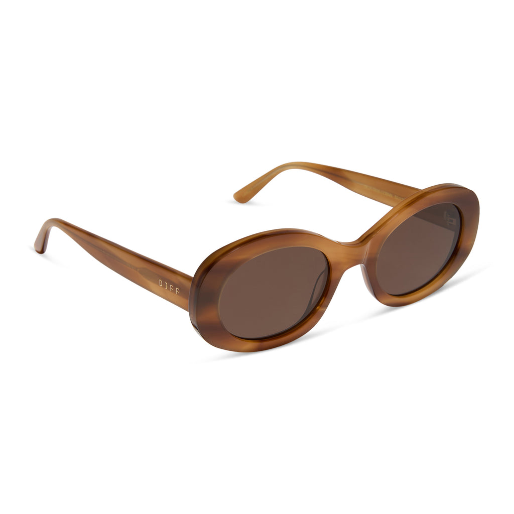 Diff Eyewear - Matte Taupe - Lainey New season, new color. Lainey just dropped in our latest  main image 3