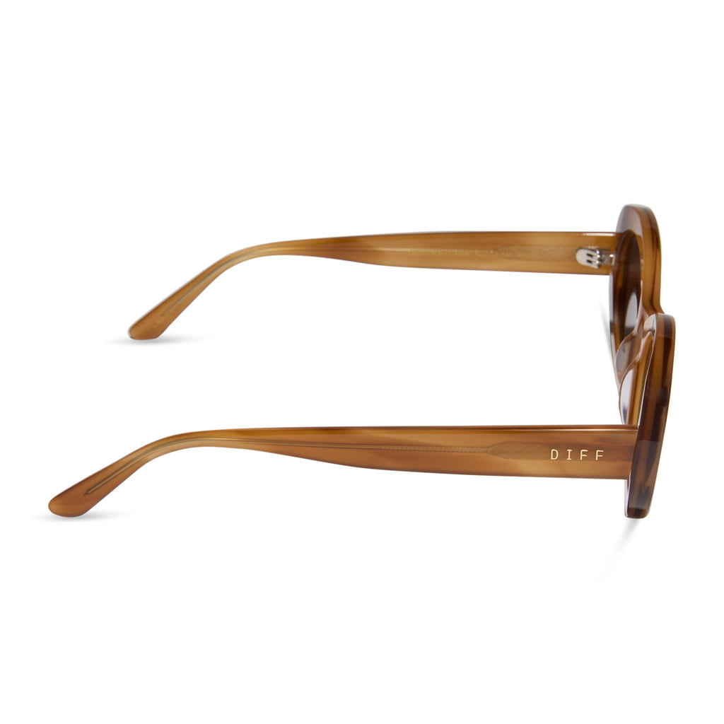 Diff Eyewear - Matte Taupe - Lainey New season, new color. Lainey just dropped in our latest  main image 2