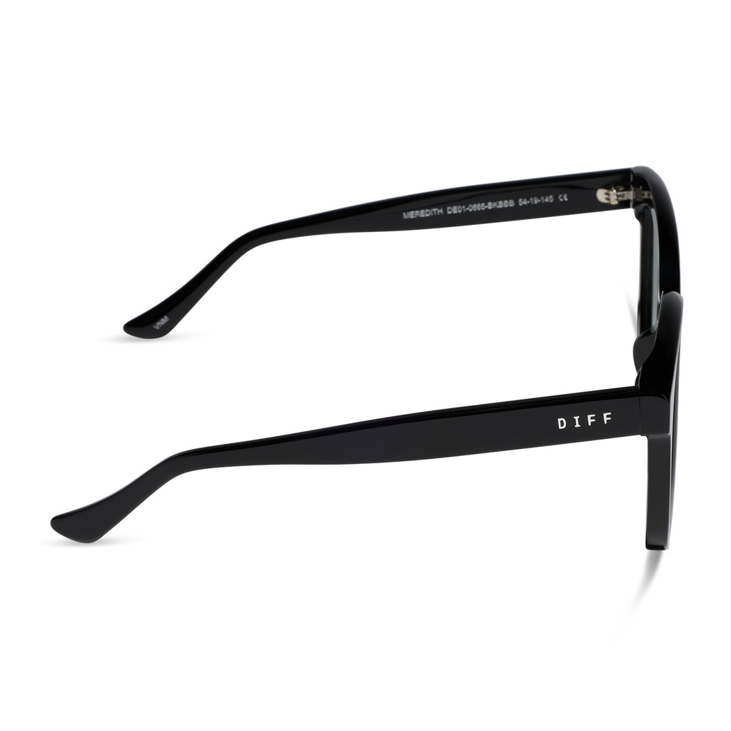 Meredith Square Glasses | Black | DIFF Eyewear