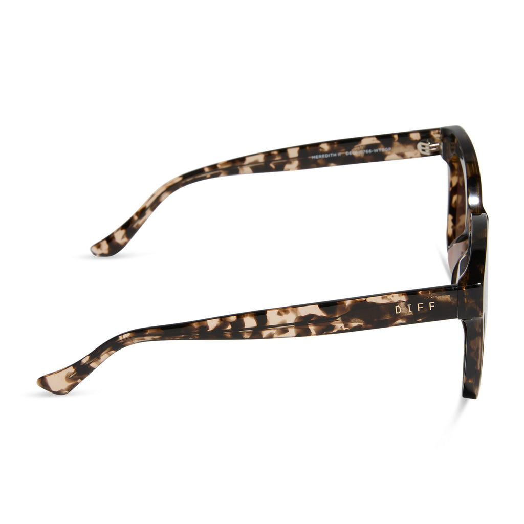 Meredith II Square Sunglasses | Espresso Tort & Brown | DIFF Eyewear