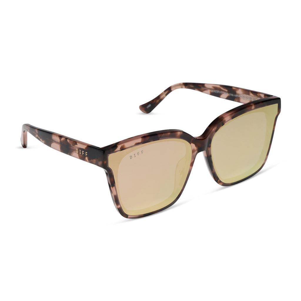 Meredith II Square Sunglasses | Himalayan Tort & Taupe  display picture 2