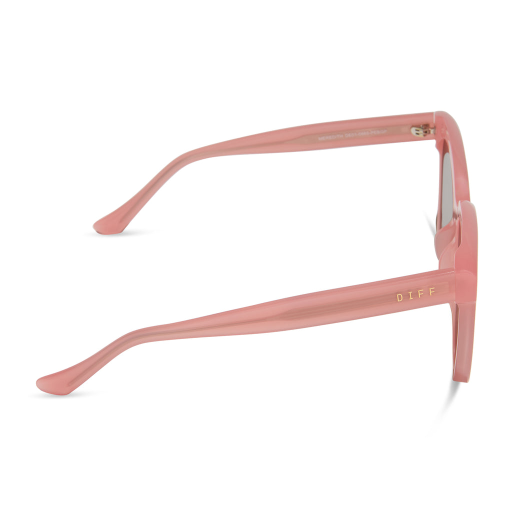 Meredith Square Sunglasses | Peach & Brown Gradient | DIFF  display picture 1
