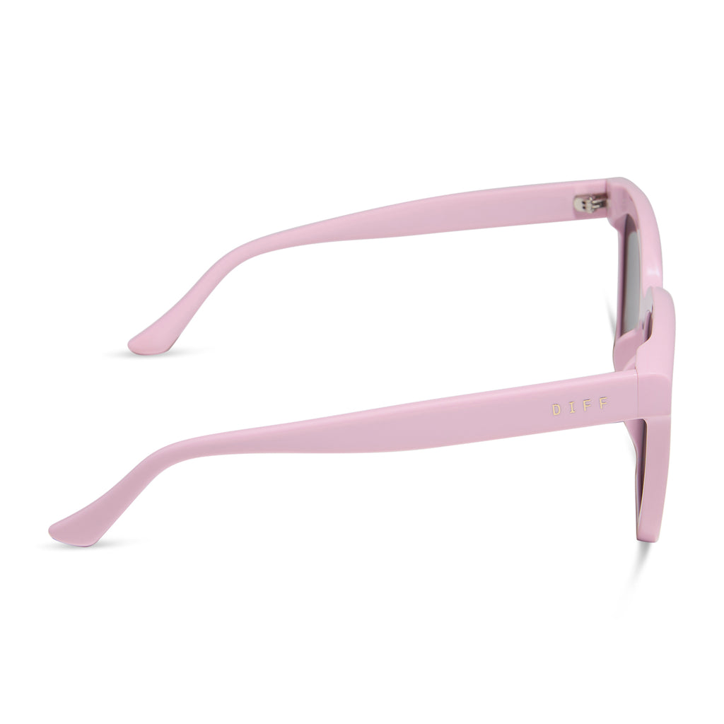 Meredith Square Sunglasses | Powder Pink & Grey Gradient  display picture 1