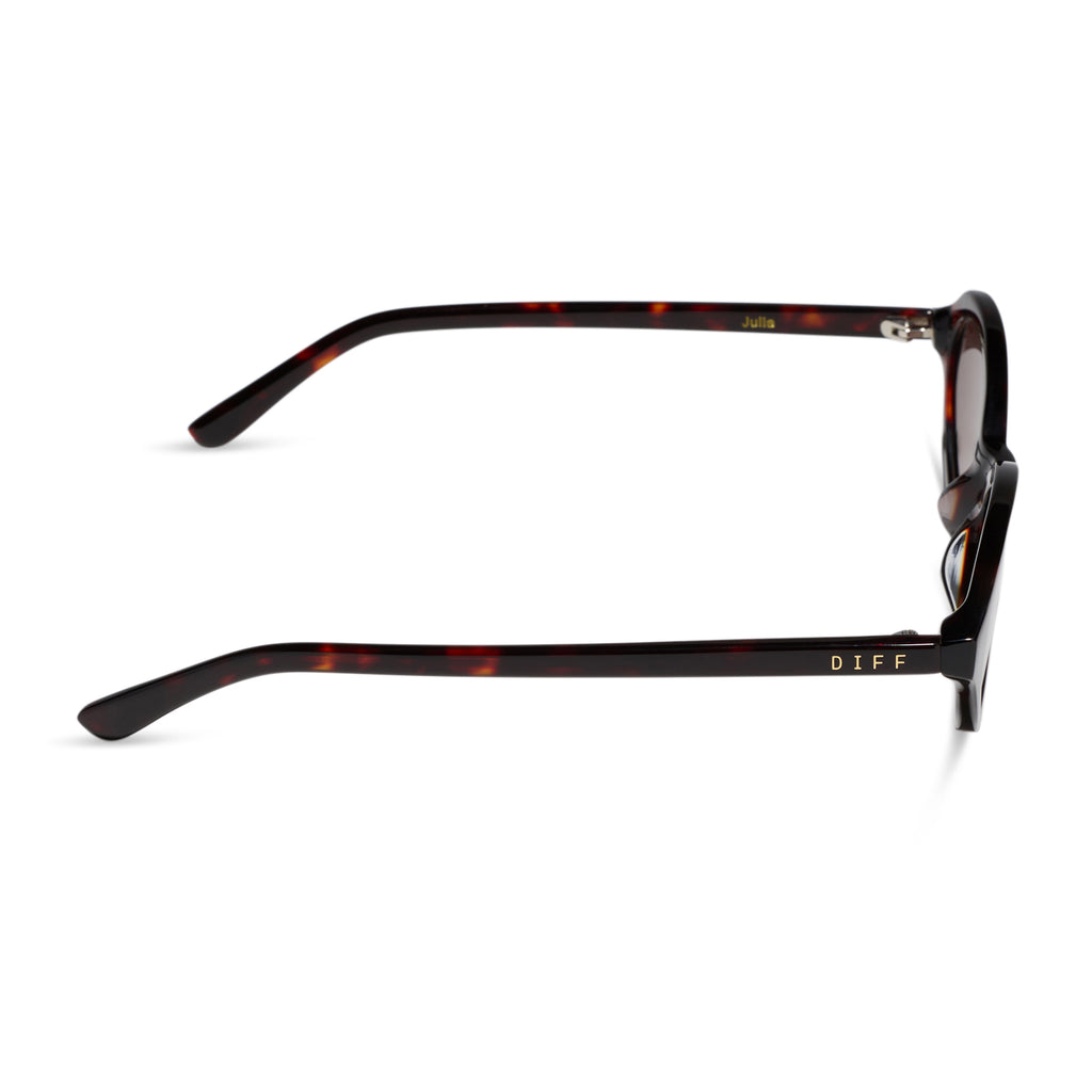 Rachael Kirkconnell Julia Sunglasses | Cedar Tort & Brown  display picture 3