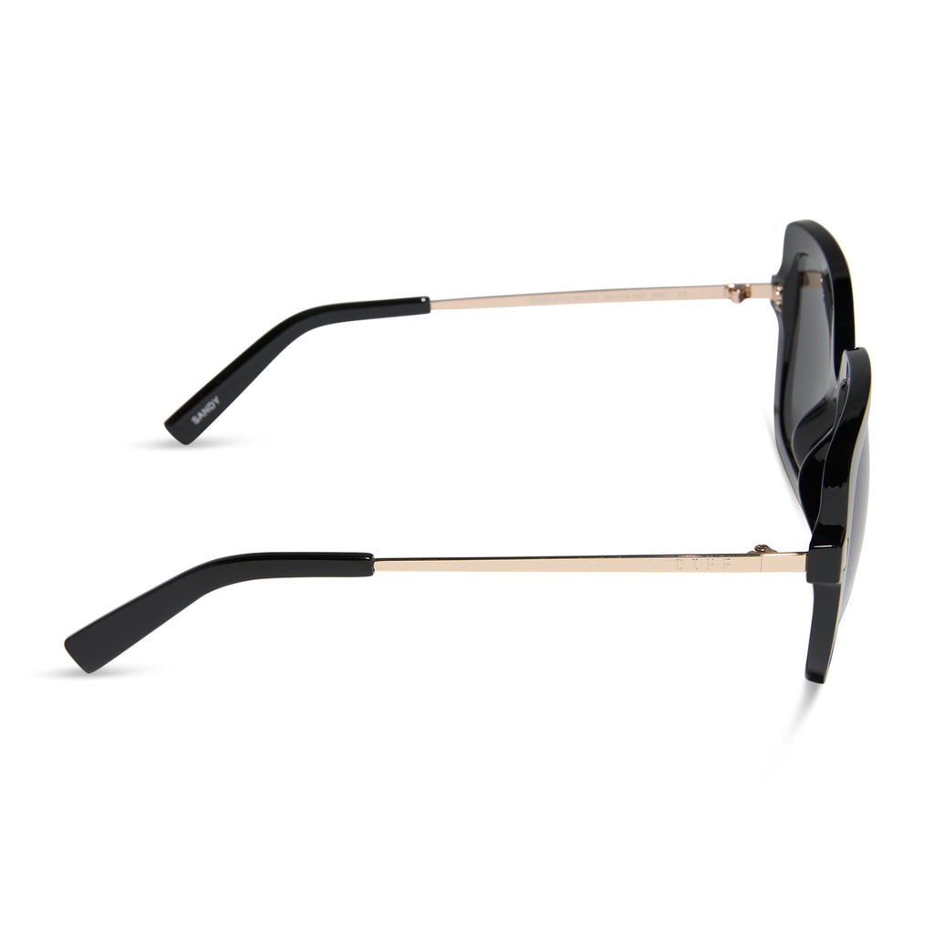 Sandy Square Sunglass Bifocal Readers | Black & Grey | DIFF Eyewear