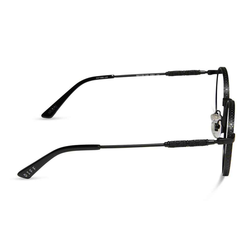 Harry Potter Snape Glasses | Matte Black Metal | DIFF Eyewear