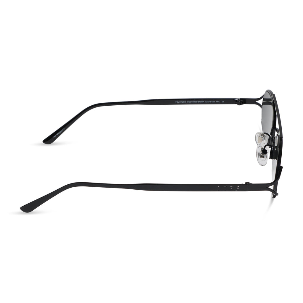 Danielle Bernstein The Brooklyn Sunglasses | Black & Grey  display picture 3