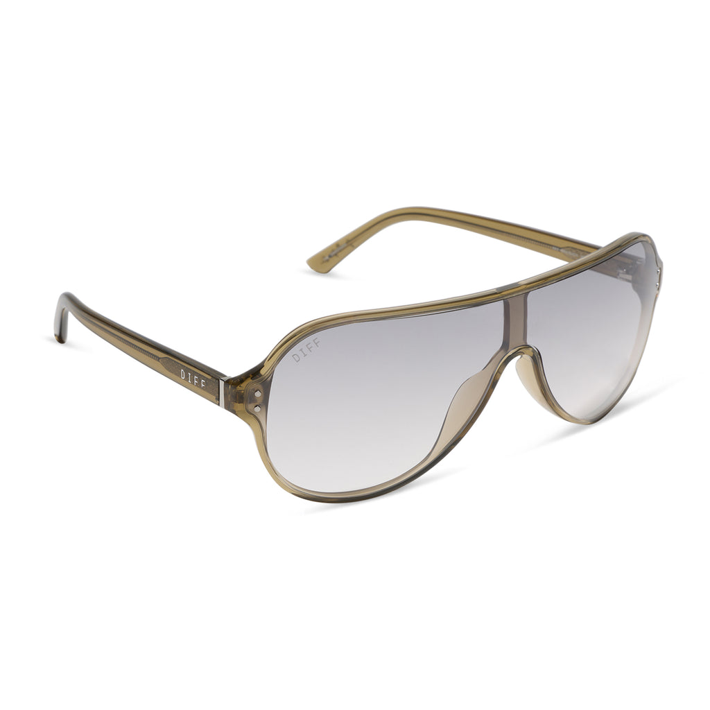 Danielle Bernstein The Downtown Sunglasses | Olive & Silver  display picture 1