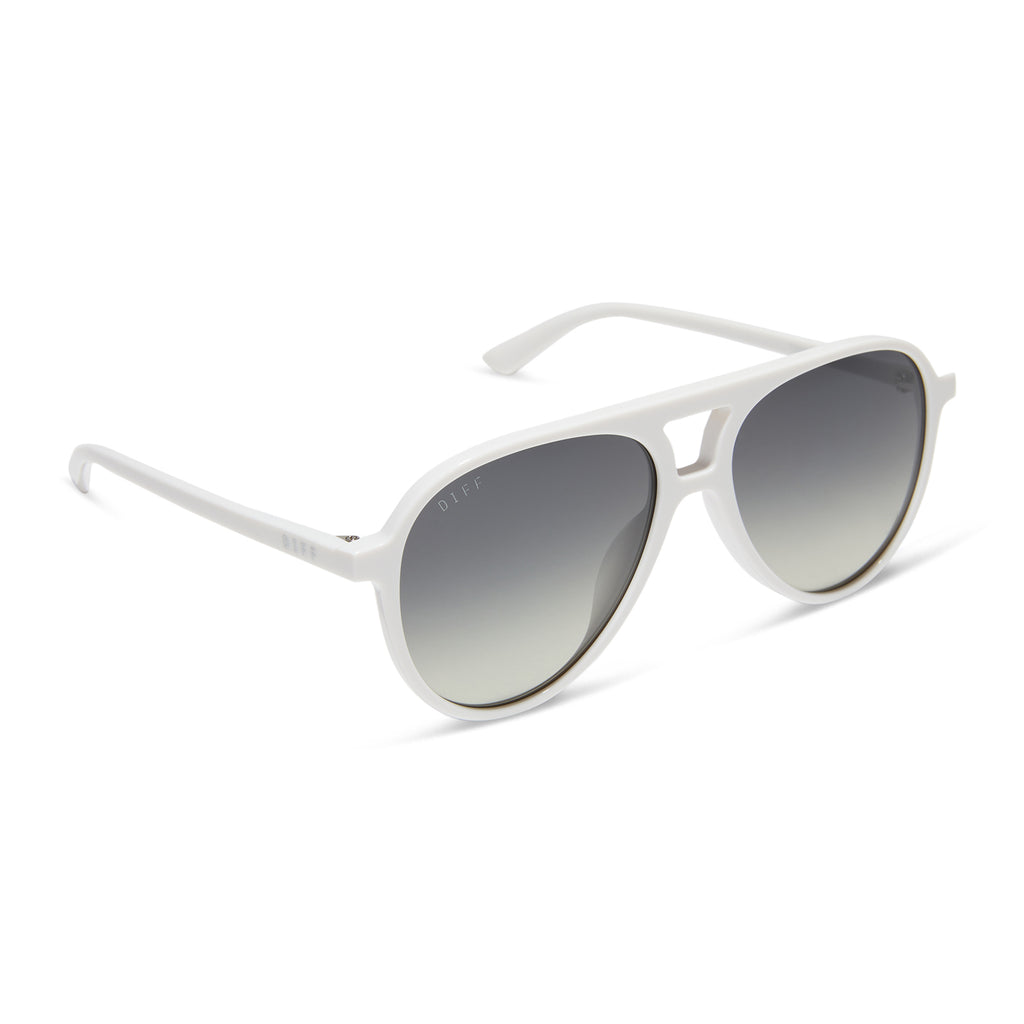 Tosca II Aviator Sunglasses | Snowbound & Grey & Silver 