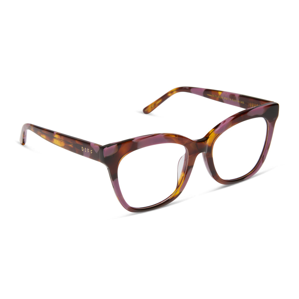 Winston Square Glasses | Torino Tort | DIFF Eyewear