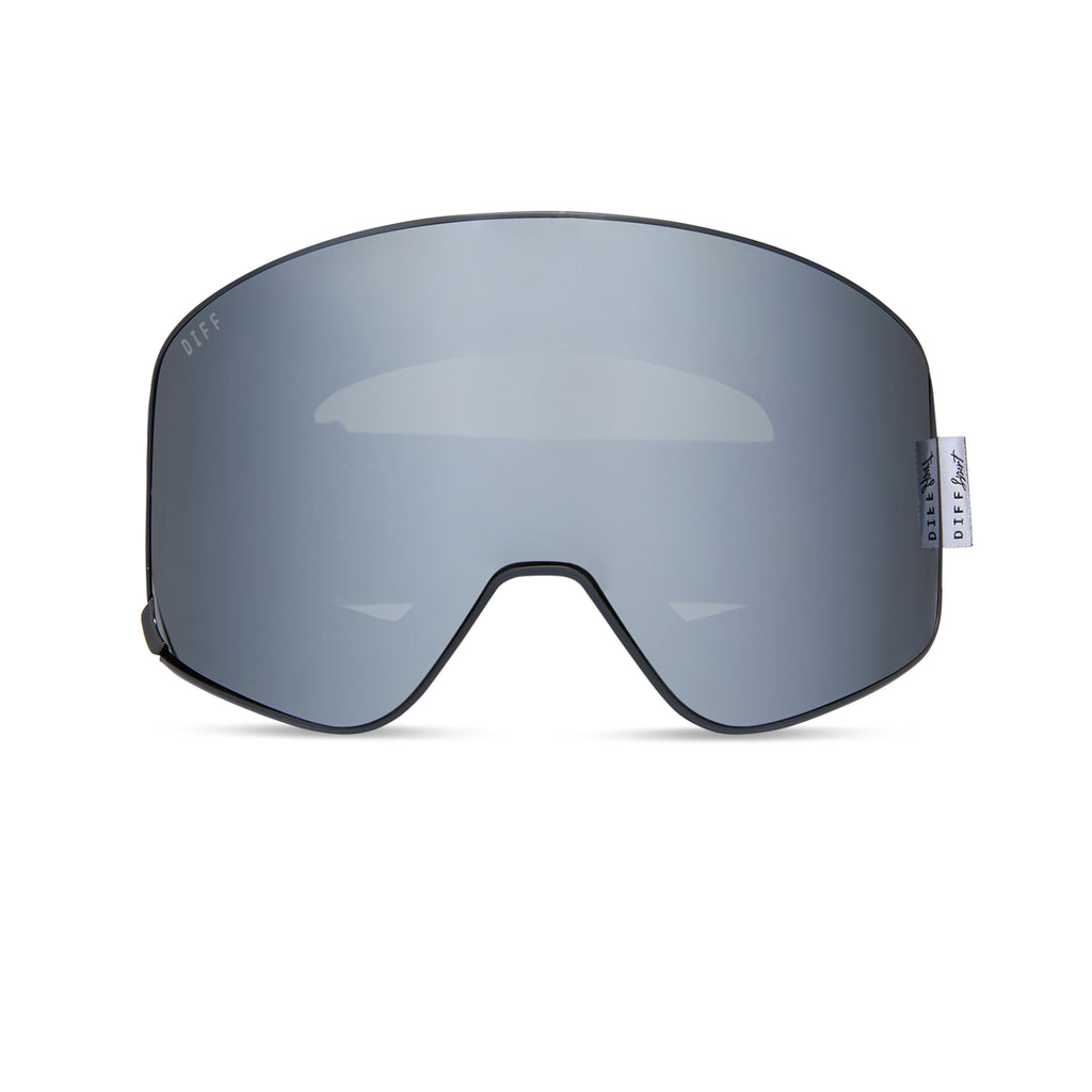 Frost Goggles | Houndstooth & Silver Mirror | DIFF Sport – DIFF