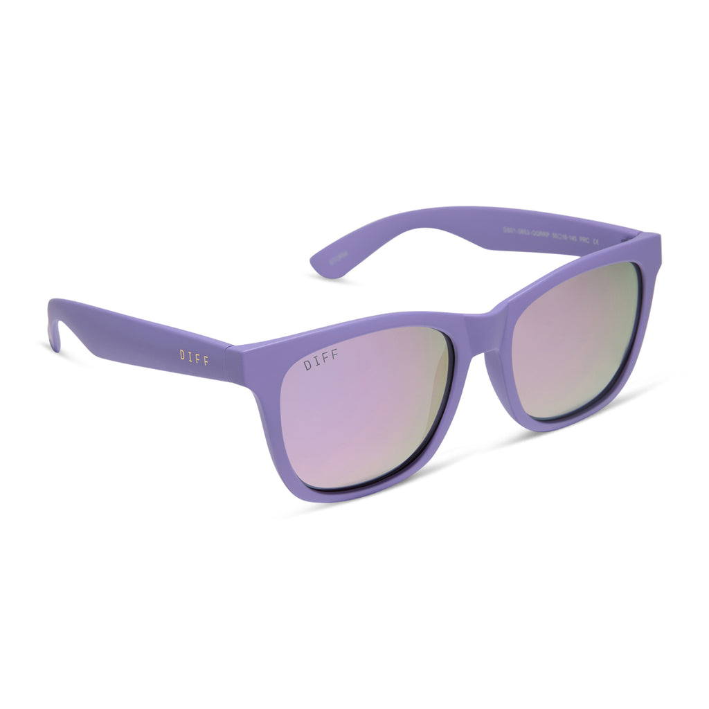 Diff Eyewear PurpleTinted Sunglasses Brand new Amazon.com: DIFF | Star Wars Mace Windu Round Sunglasses for  main image 4