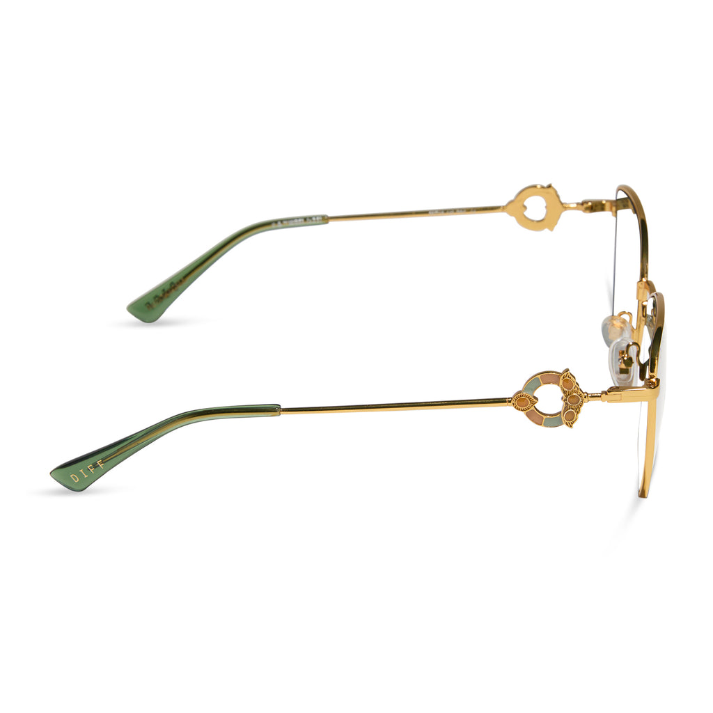 Harry Potter McGonagall Glasses | Gold | DIFF Eyewear