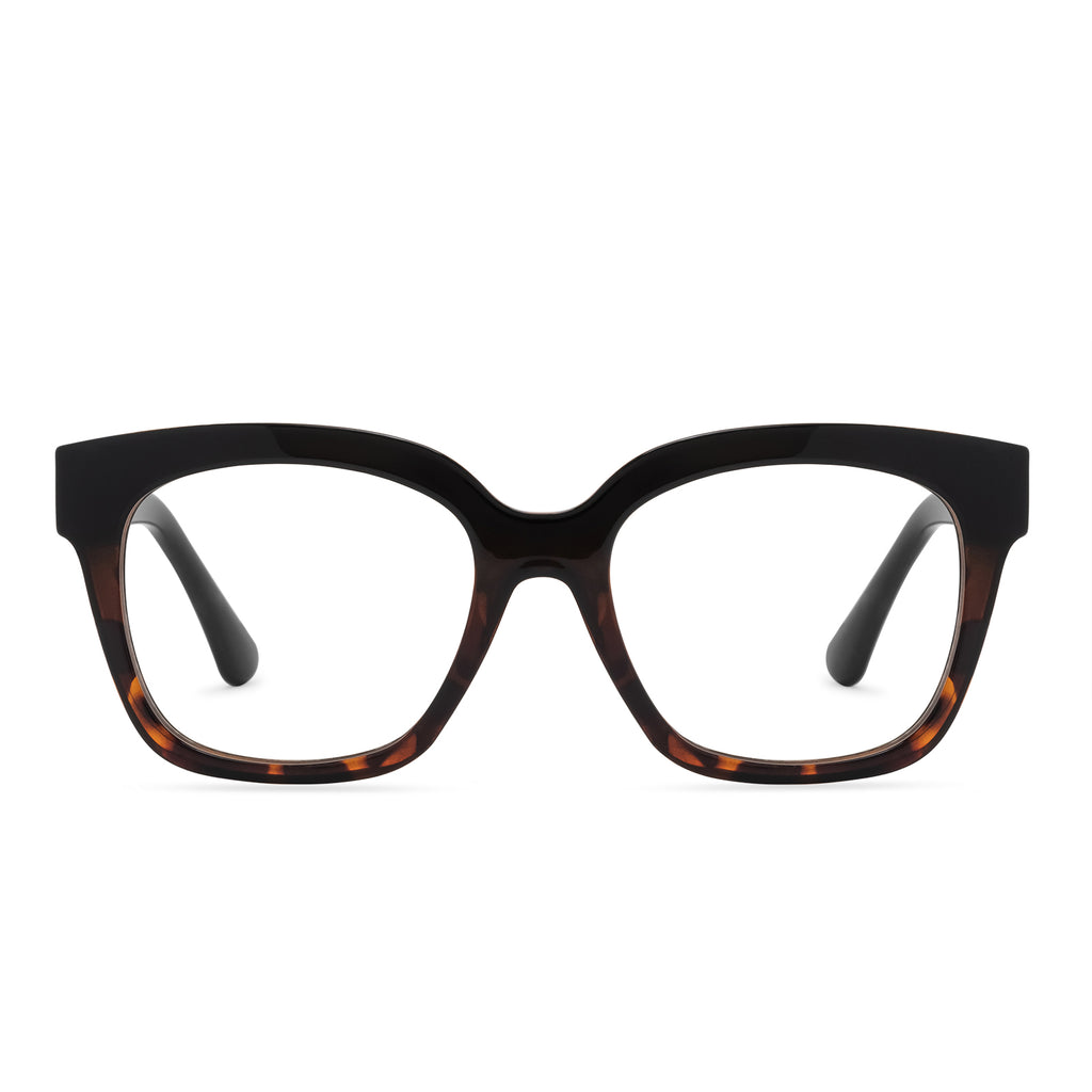 AVA BLACK TORTOISE + BLUE LIGHT READERS DIFF Eyewear
