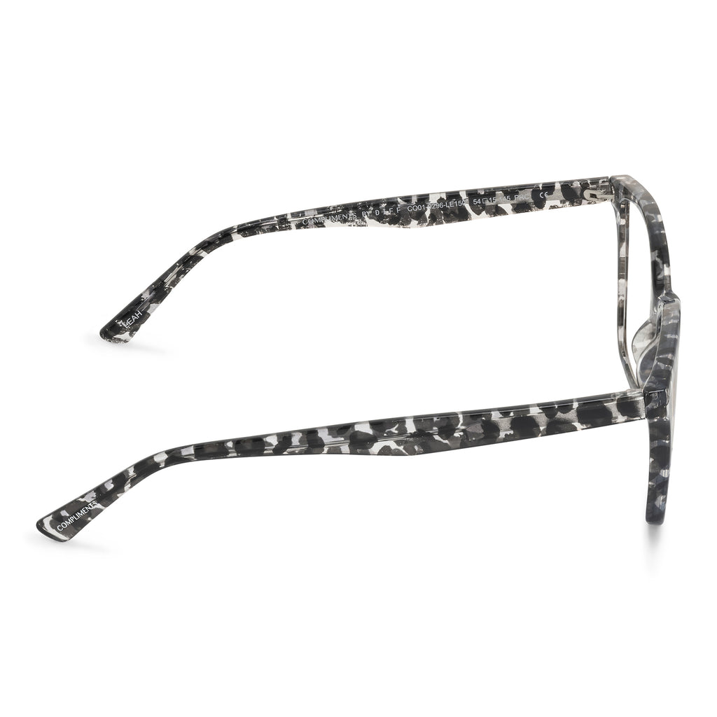 LEAH CLEAR LEOPARD + BLUE LIGHT READERS DIFF Eyewear