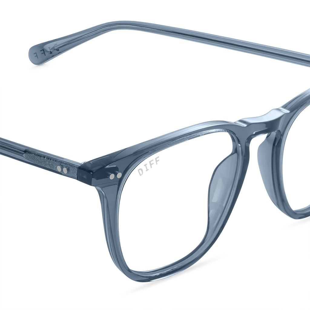 Maxwell Square Glasses Night Sky & Clear Blue Light Technology DIFF