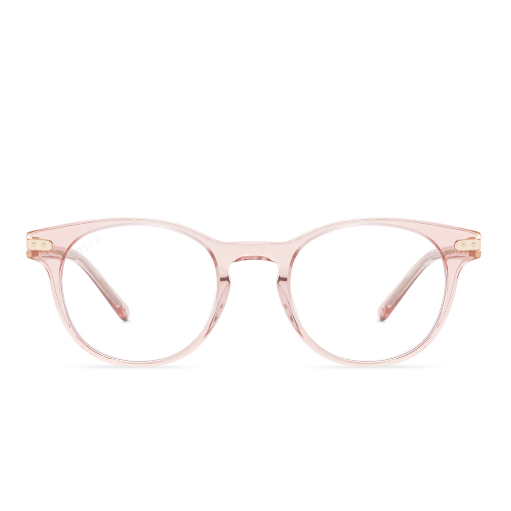 Tali Round Azalea Crystal Blue Light Technology | DIFF Eyewear