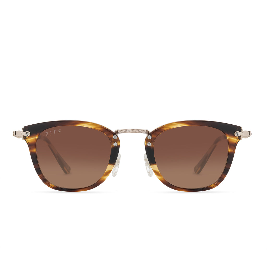 Gold Sunglasses Gryffindor™ | DIFF Sunglasses Eyewear Brown + Gryffindor™ |