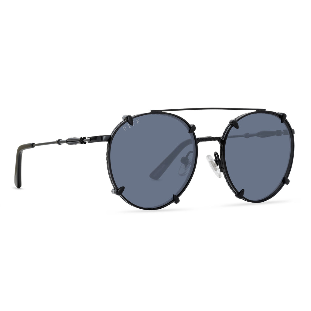 RAVENCLAW™ SCHOLARLY MATTE BLACK + TWILIGHT BLUE SUNGLASSES DIFF