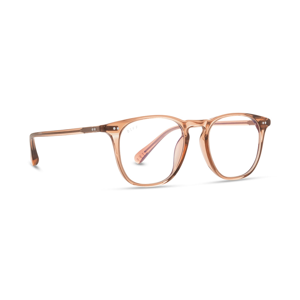 MAXWELL DUNES CRYSTAL + CLEAR GLASSES DIFF Eyewear