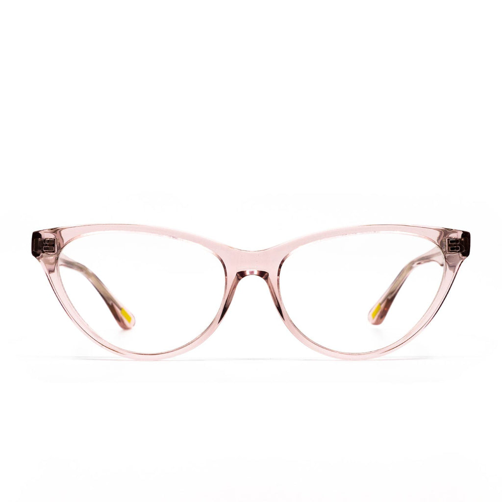 Marley Cat Eye Prescription Glasses Rose Crystal Diff Eyewear