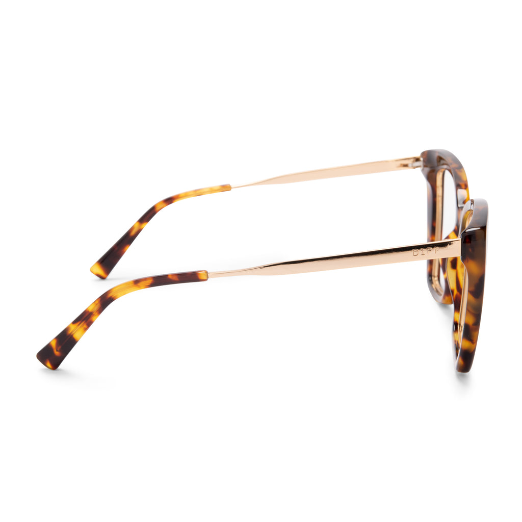 DIFF Becky IV CT-BB189 Glasses Cat‎ Eye Cream Tortoise Polarized  56-16-145 DIFF Becky IV CT-BB189 Glasses Cat Eye Cream Tortoise  main image 3