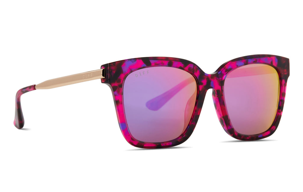 Diff pink hot sale sunglasses